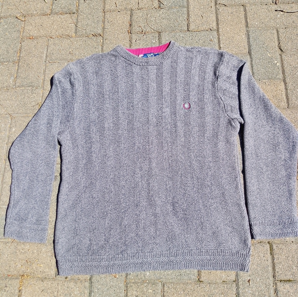 Chaps Ralph Lauren Crewneck Knit Sweater Sz Large